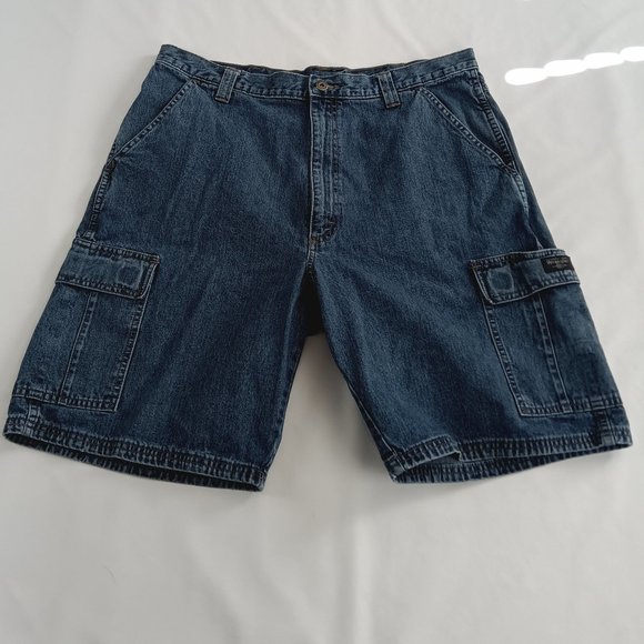 Wrangler Shorts Wrangler Mens Denim Cargo Shorts Poshmark